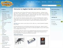 Tablet Screenshot of magikalgarden.com